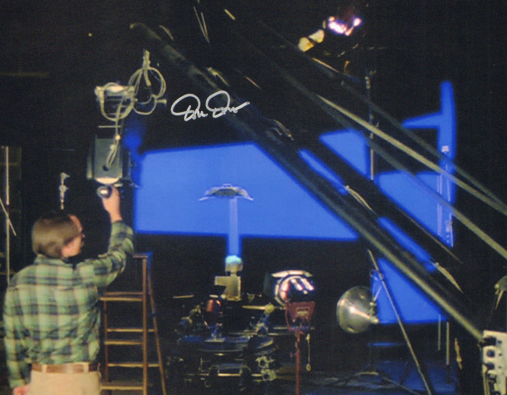 Don Dow Behind the Scenes of Star Wars: The Empire Strikes Back Signed 11x14 Photo