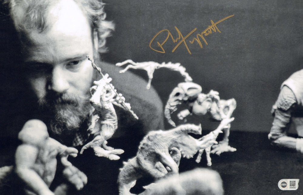 Phil Tippett Behind the Scenes of Star Wars (SWAU) Signed 11x17 Photo