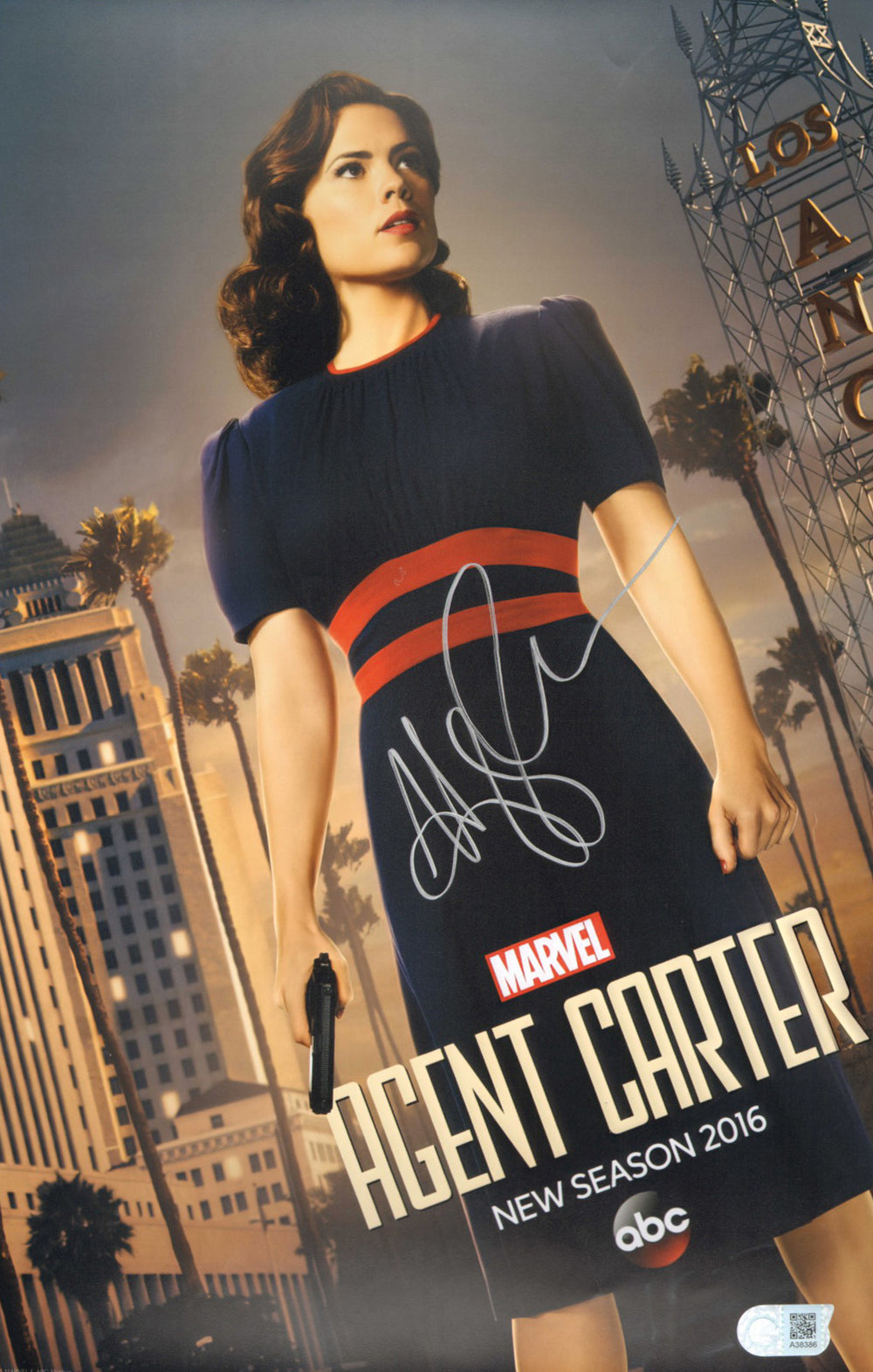 Hayley Atwell as Agent Carter in Agent Carter (SWAU) Signed 11x17 Photo