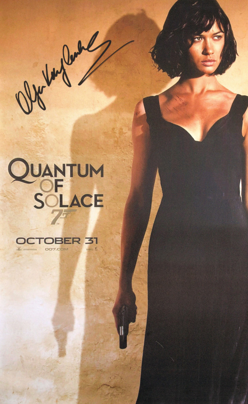 Olga Kurylenko as Camille Montes in James Bond 007: Quantum of Solace Signed 11x17 Mini Poster