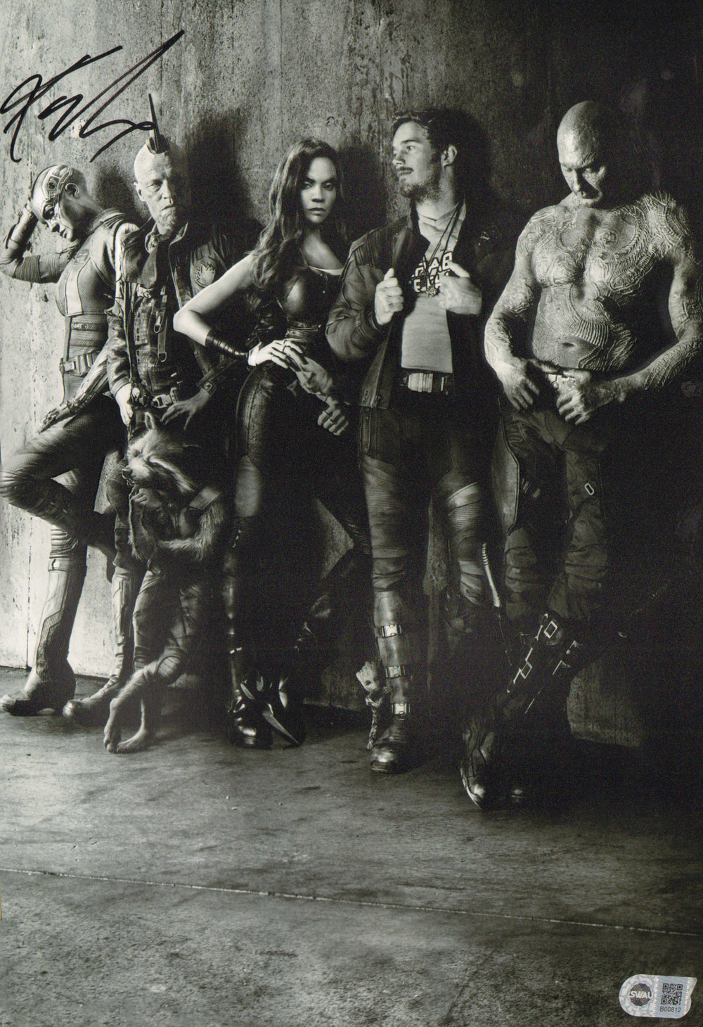 Karen Gillan as Nebula in Guardians of the Galaxy (SWAU) Signed 11x17 Photo