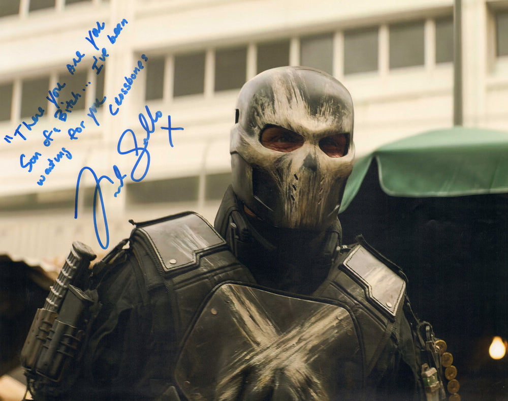 Frank Grillo as Brock Rumlow / Crossbones in Captain America: Civil War (Beckett) Signed 16x20 Photo with Quote