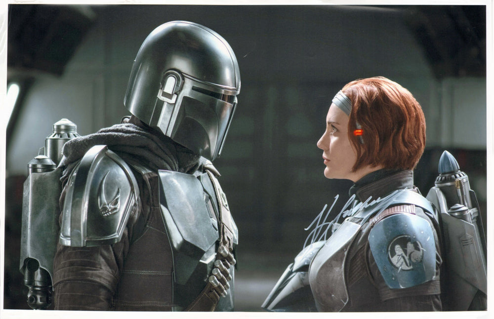 Katee Sackhoff as Bo-Katan in Star Wars: The Mandalorian Signed 11x17 Photo