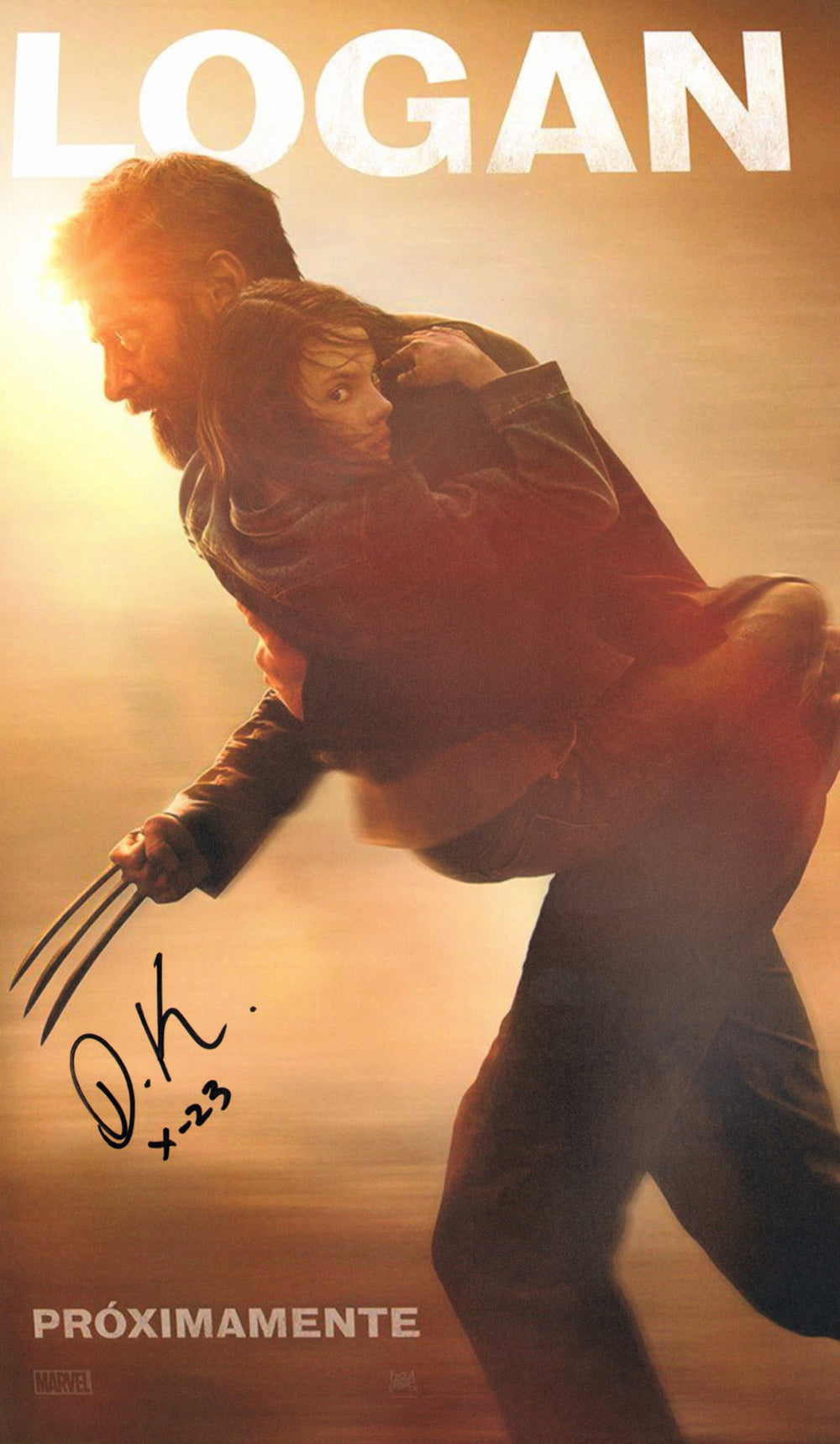 Dafne Keen as X-23 in Logan Signed 11x17 Mini Poster with Character Name