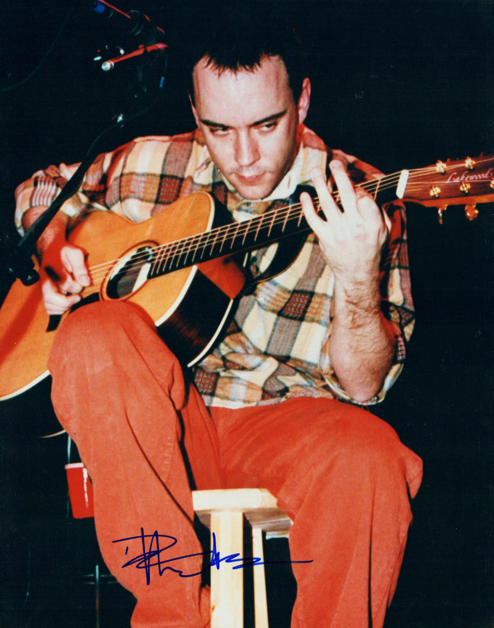 Dave Matthews Musician, Singer, Songwriter, & Guitarist Signed 16x20 Photo