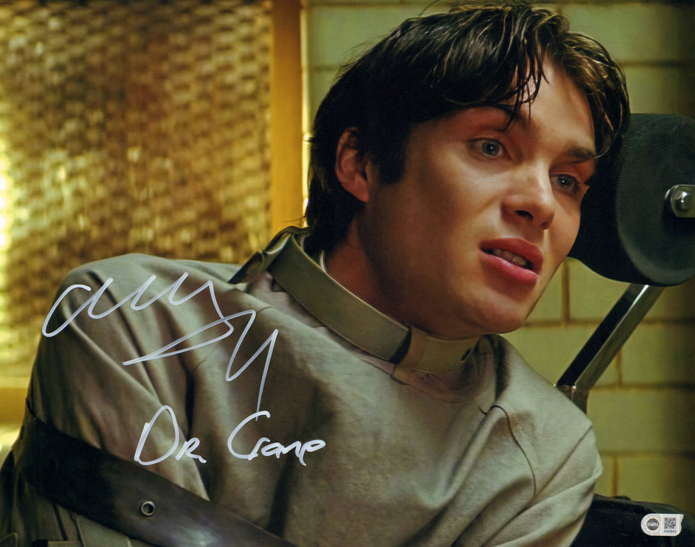 Cillian Murphy as Dr. Crane / Scarecrow in Batman Begins (SWAU) Signed 16x20 Photo with Character Name