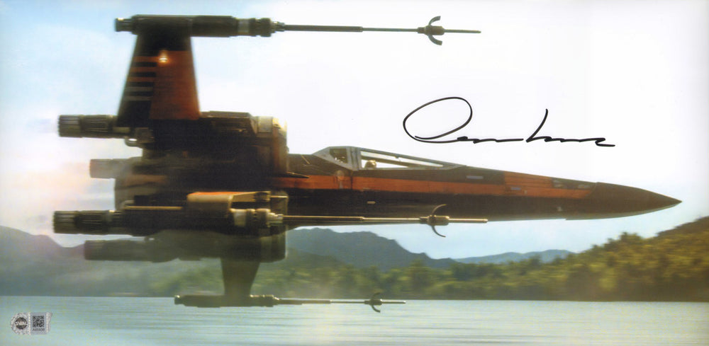 Oscar Isaac as Poe Dameron in Star Wars: The Rise of Skywalker (SWAU) Signed 10x20 Photo