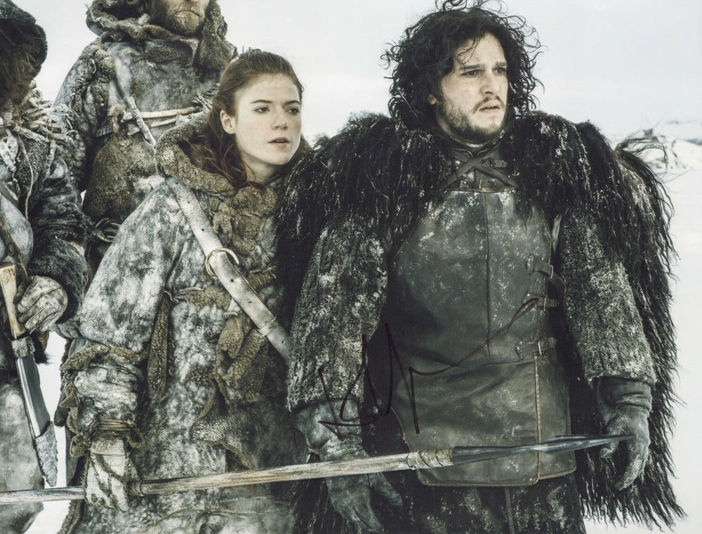 Kit Harington as Jon Snow in Game of Thrones Signed 16x20 Photo
