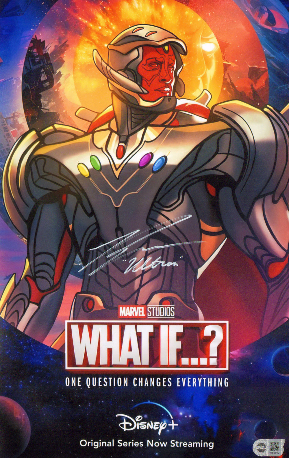 Ross Marquand as Infinity Ultron in What If...? (SWAU) Signed 11x17 Mini Poster