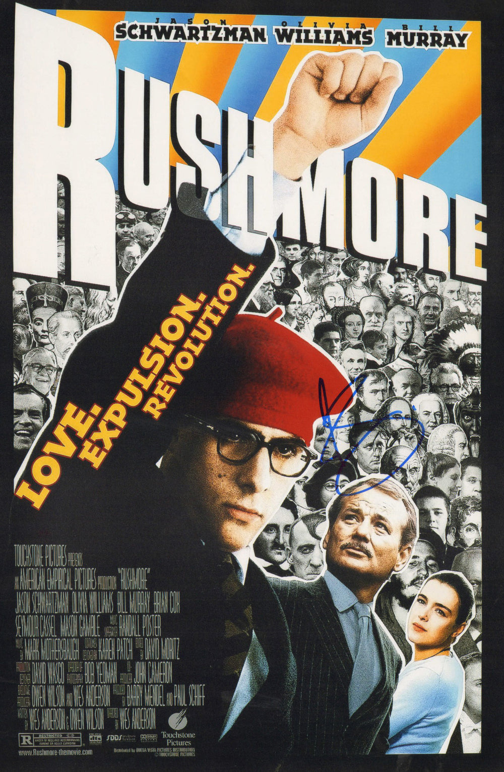 Jason Schwartzman as Max Fischer in Rushmore Signed 12x18 Mini Poster