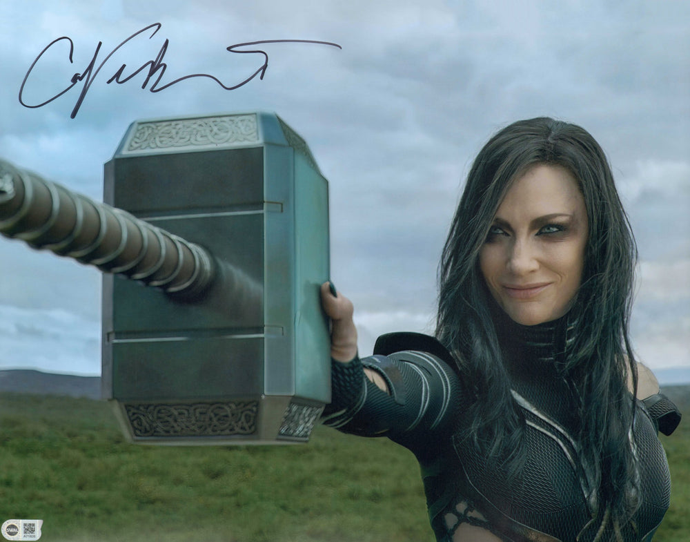Cate Blanchett as Hela in Thor: Ragnarok (SWAU) Signed 16x20 Photo