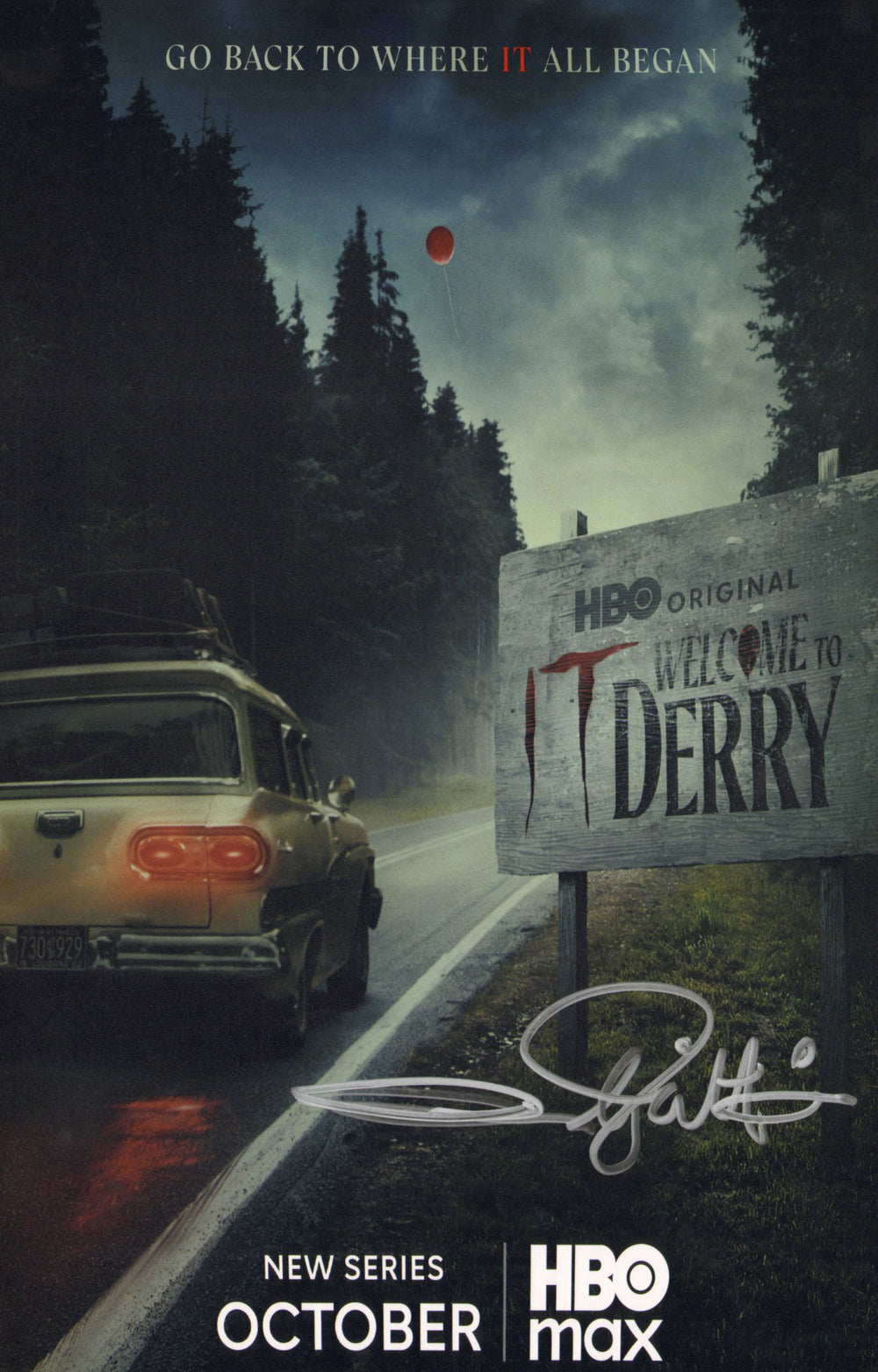 Andy Muschietti Director of IT: Welcome to Derry Signed 12x18 Mini Poster