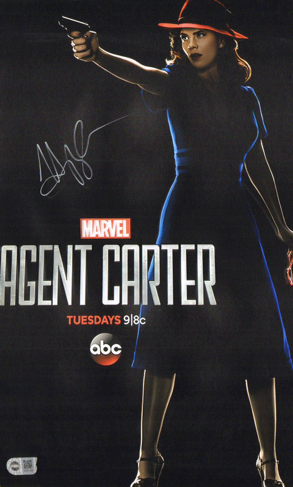 Hayley Atwell as Agent Carter in Agent Carter (SWAU) Signed 11x17 Mini Poster