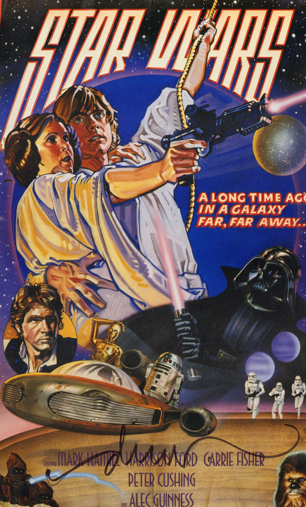 Drew Struzan American Artist & Illustrator Star Wars Signed 11x17 Mini Poster