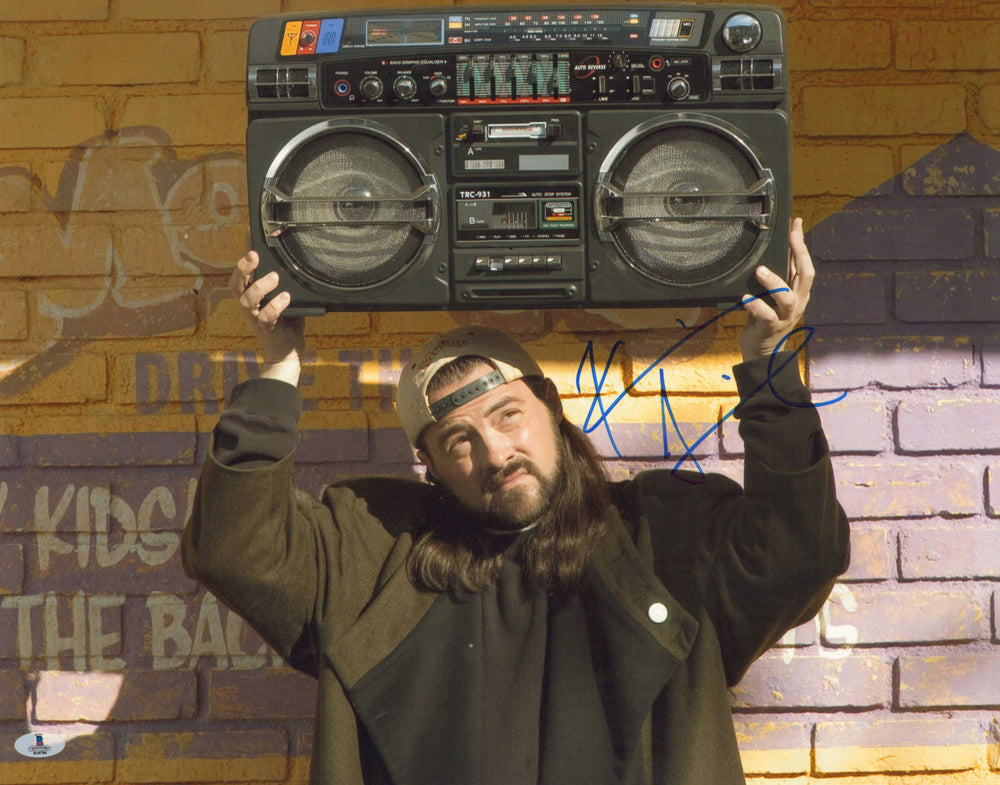 Kevin Smith as Silent Bob in  Clerks (Beckett) Signed 16x20 Photo