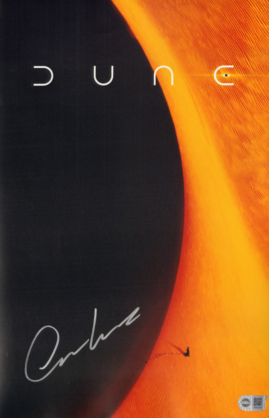 Oscar Isaac as Duke Leto in Dune (SWAU) Signed 11x17 Mini Poster