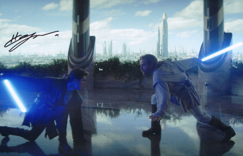 Hayden Christensen as Anakin Skywalker in Star Wars: Obi-Wan Kenobi (Beckett) Signed 11x17 Photo