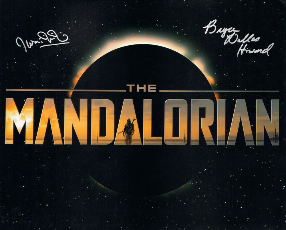 Bryce Dallas Howard & Taika Waititi Directors of The Mandalorian (SWAU) Signed 16x20 Photo