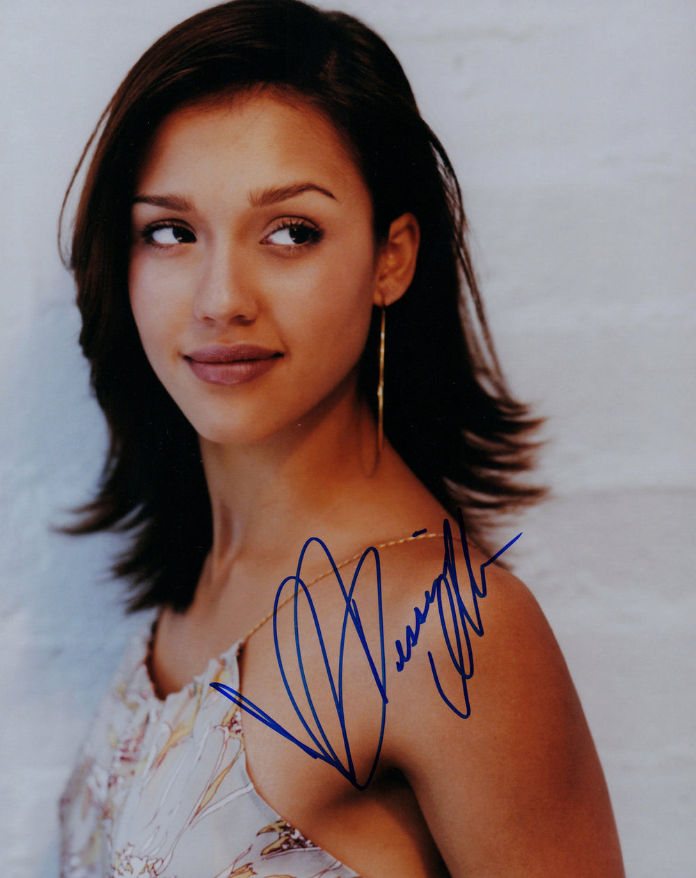 Jessica Alba from Fantastic Four & Sin City Signed 8x10 Photo