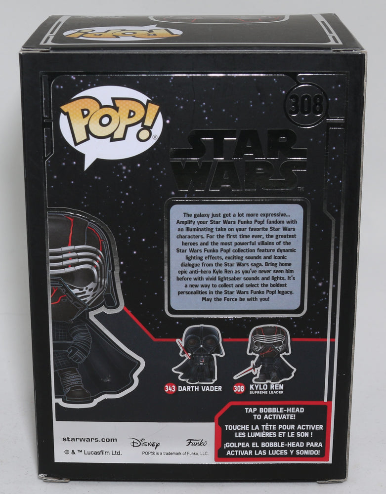 
                  
                    Adam Driver Star Wars: The Rise of Skywalker Signed POP! Funko with Kylo Ren Character Name
                  
                