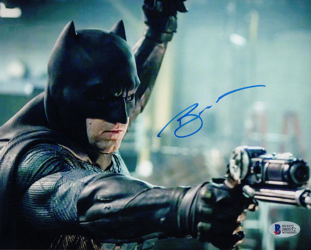 Ben Affleck as Batman in Batman v Superman: Dawn of Justice Signed 8x10 Photo