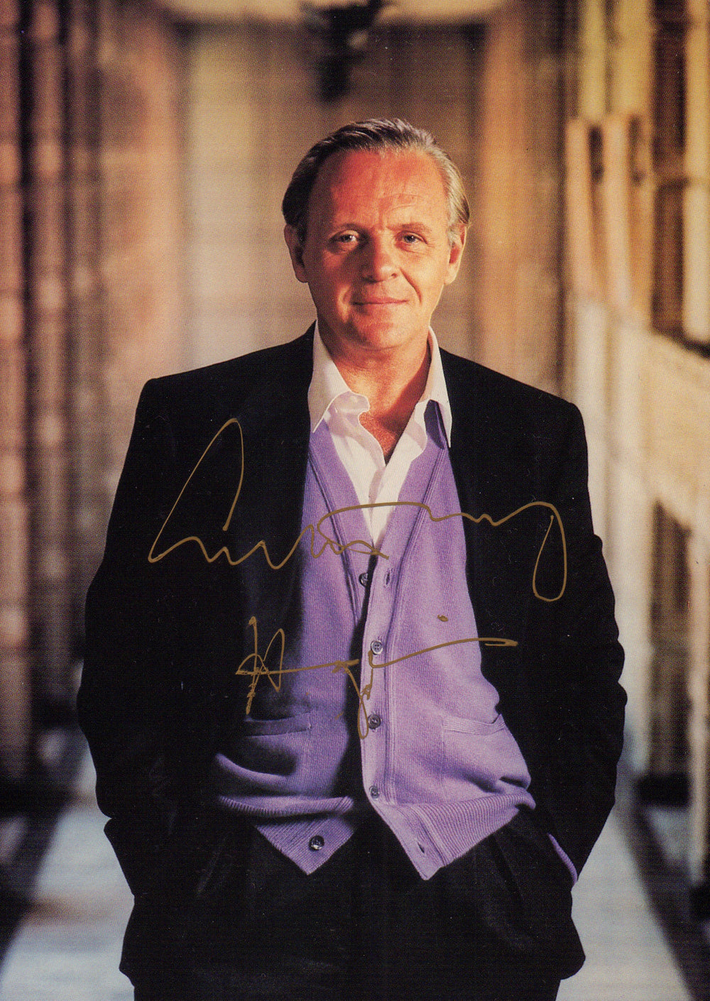 Anthony Hopkins Hannibal Lecter The Silence of the Lambs Signed 5x7 Photo