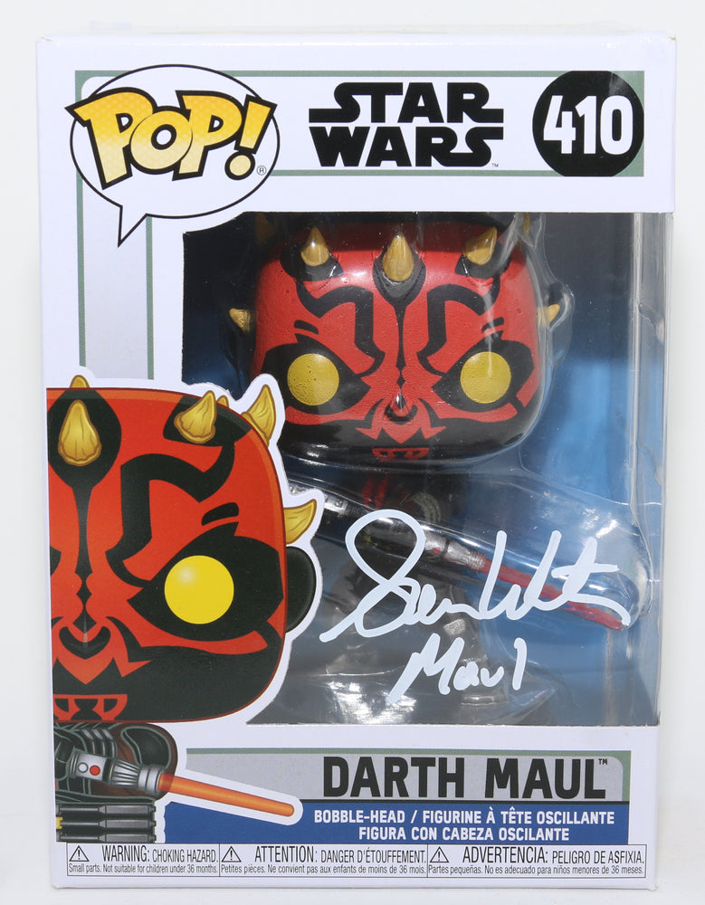 
                  
                    Sam Witwer as Darth Maul in Star Wars: The Clone Wars (SWAU) Signed POP! Funko with Character Name
                  
                