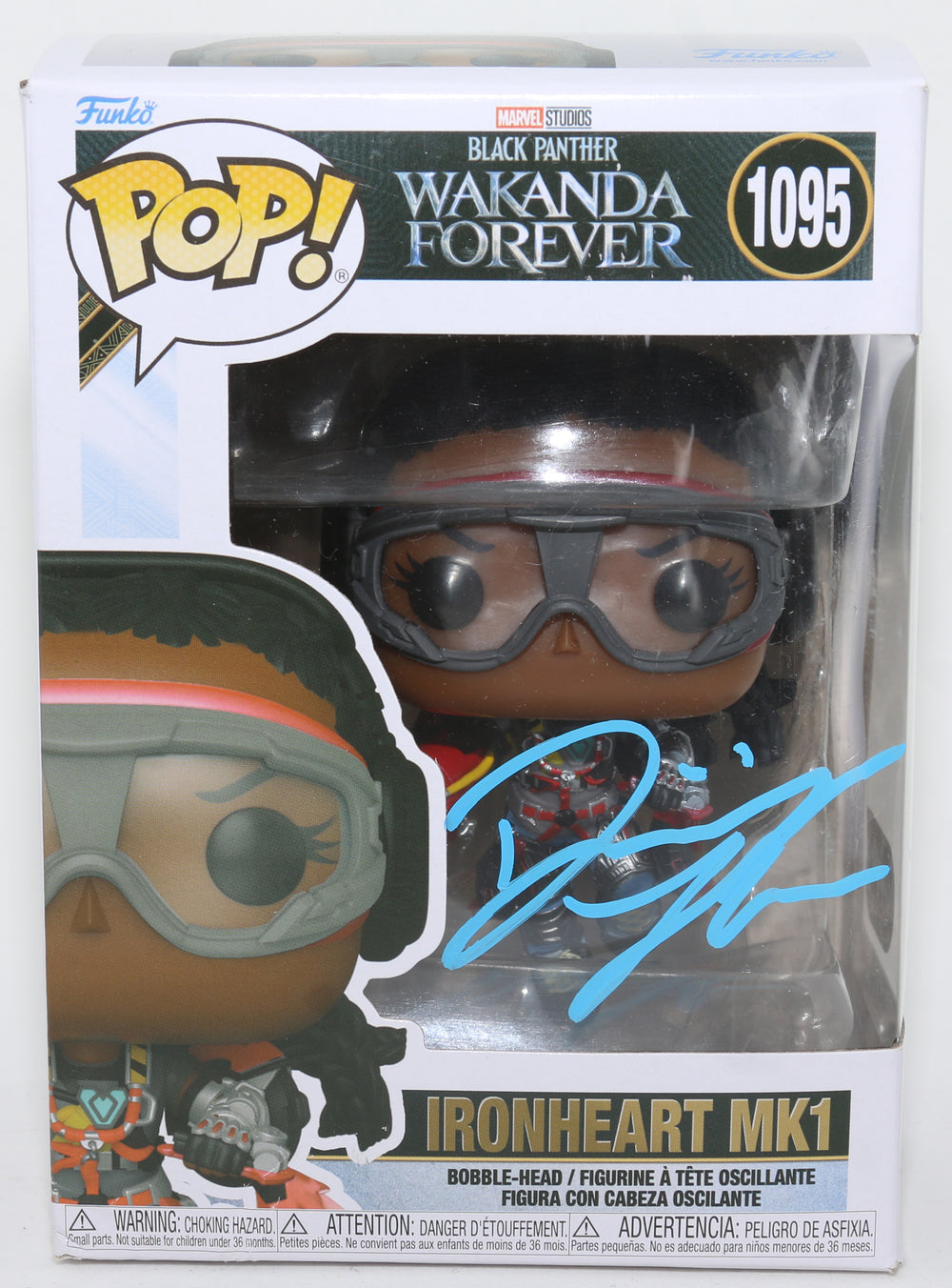 Dominique Thorne as Riri Williams / Ironheart in Black Panther: Wakanda Forever (SWAU) Signed POP! Funko