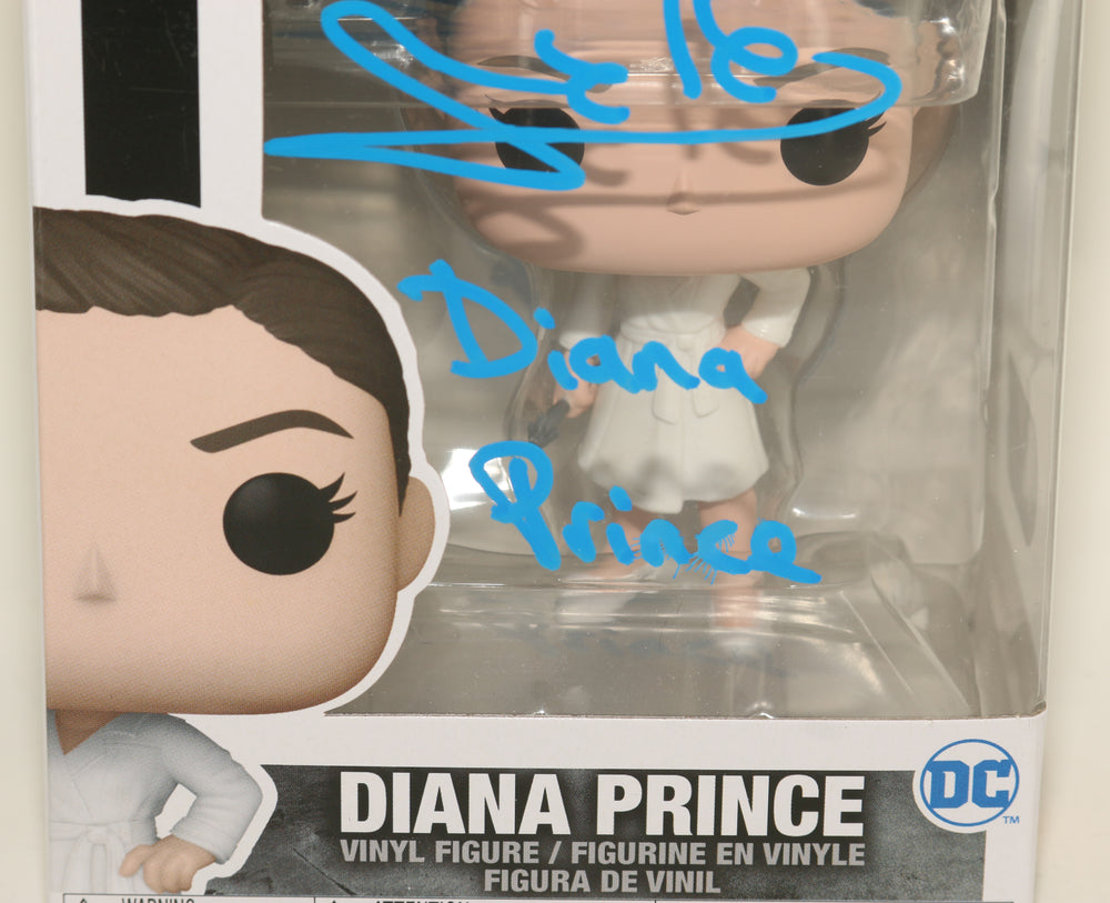 
                  
                    Gal Gadot as Diana Prince in Wonder Woman (SWAU) Signed Funko POP! with Character Name
                  
                