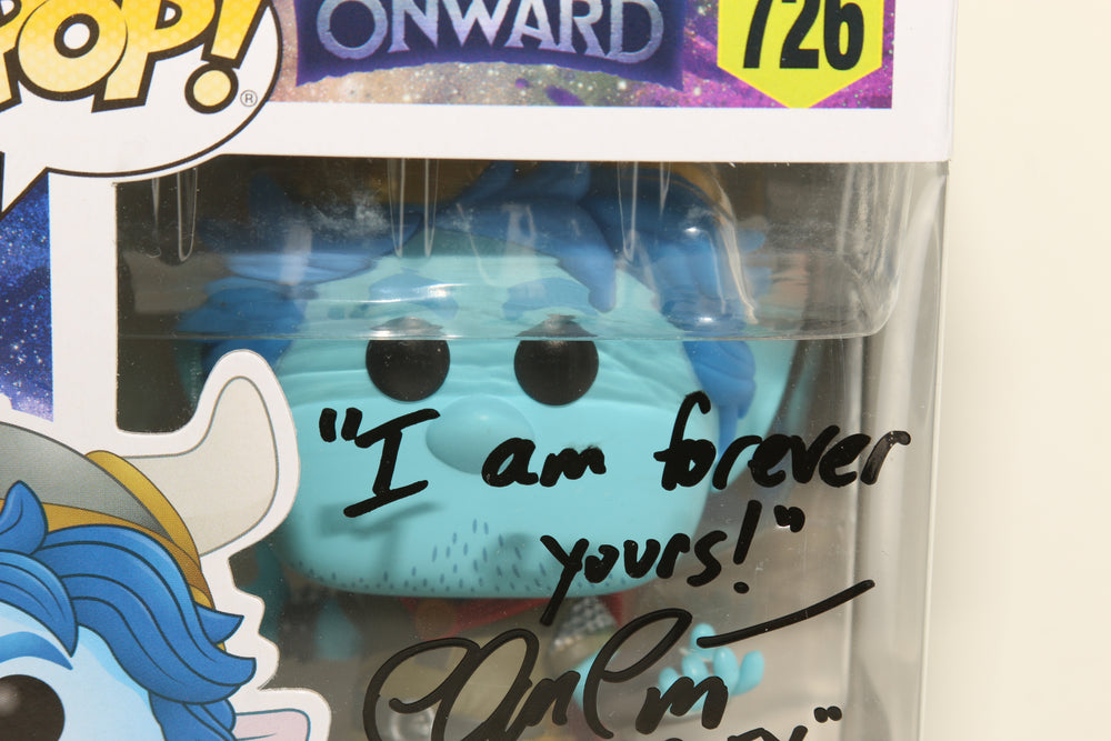 
                  
                    Chris Pratt as Warrior Barley in Pixar's Onward (SWAU) Signed POP! Funko with Quote and Character Name
                  
                