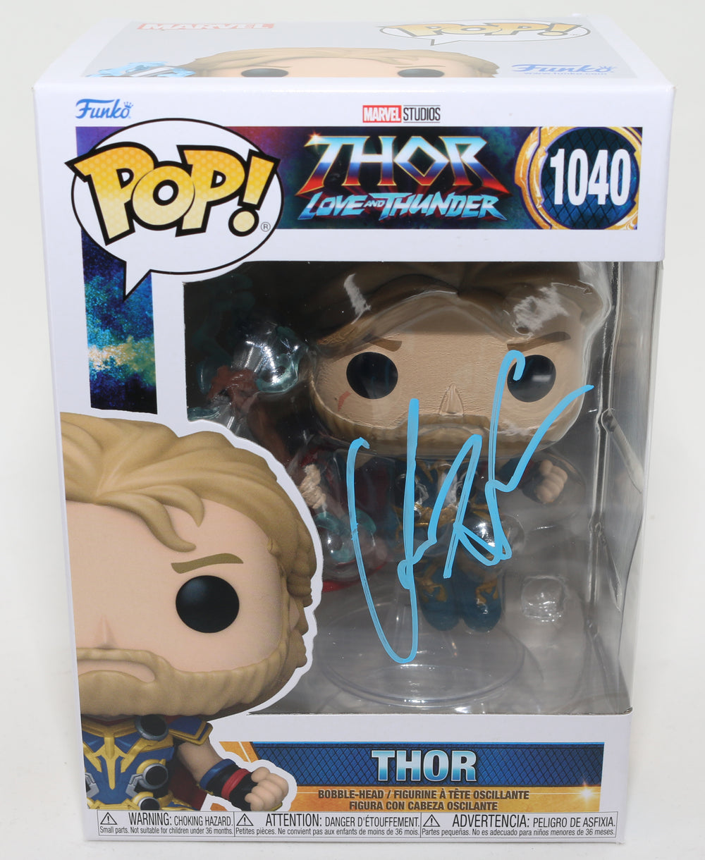Chris Hemsworth as Thor in Thor: Love and Thunder (SWAU) Signed POP! Funko