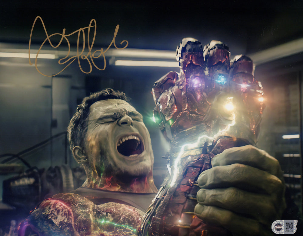 Mark Ruffalo as the Hulk in Avengers: Endgame (SWAU) Signed 11x14 Photo