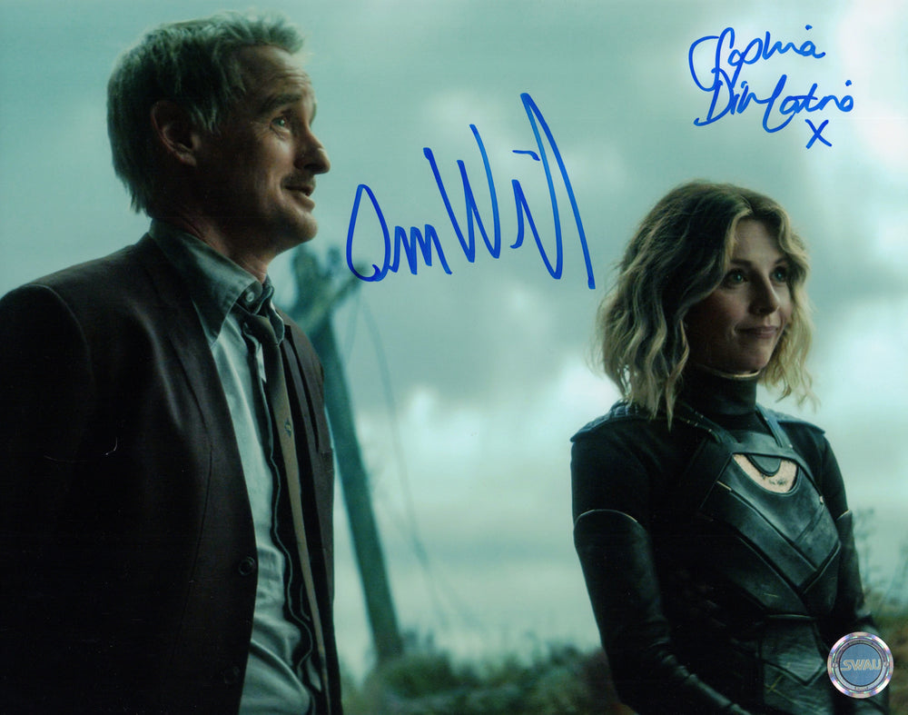 Owen Wilson & Sophia Di Martino in Loki (SWAU) Signed 11x14 Photo