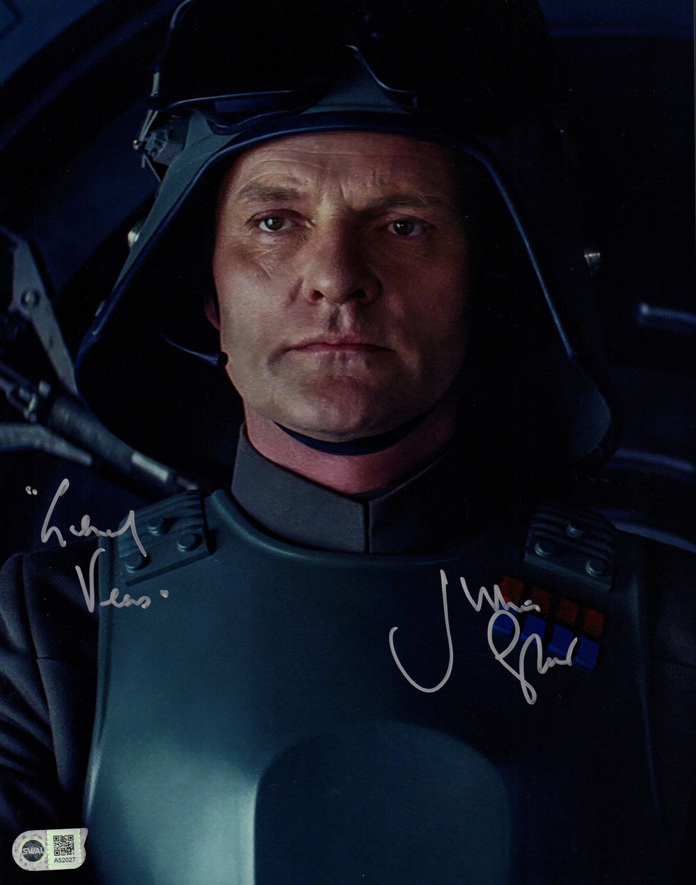 Julian Glover as General Veers in Star Wars: The Empire Strikes Back (SWAU) Signed 11x14 Photo