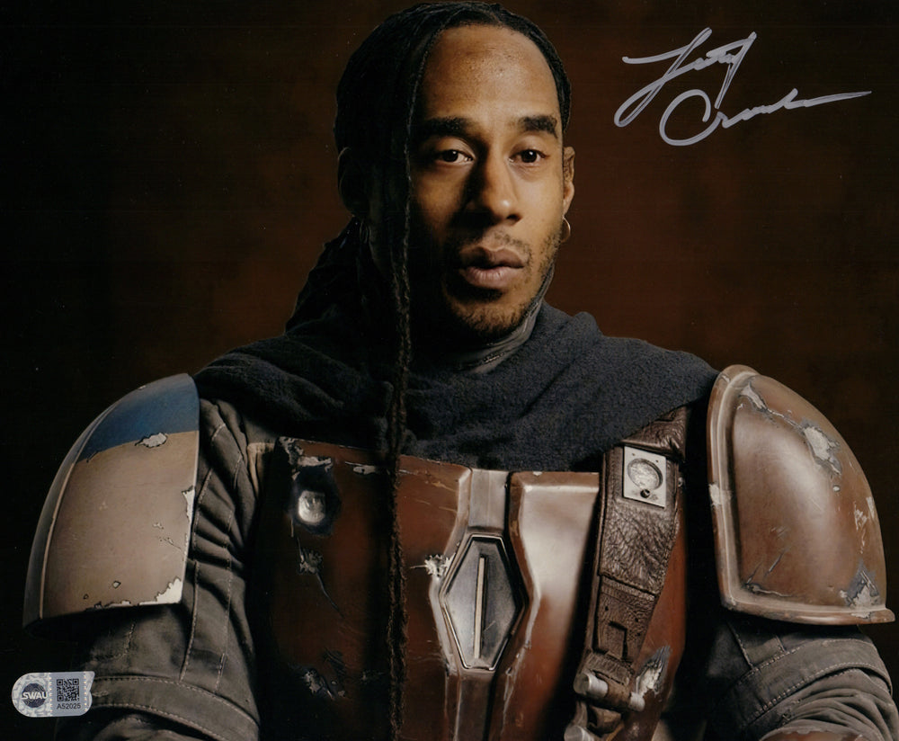 Lateef Crowder from Star Wars: The Mandalorian (SWAU) Signed 11x14 Photo