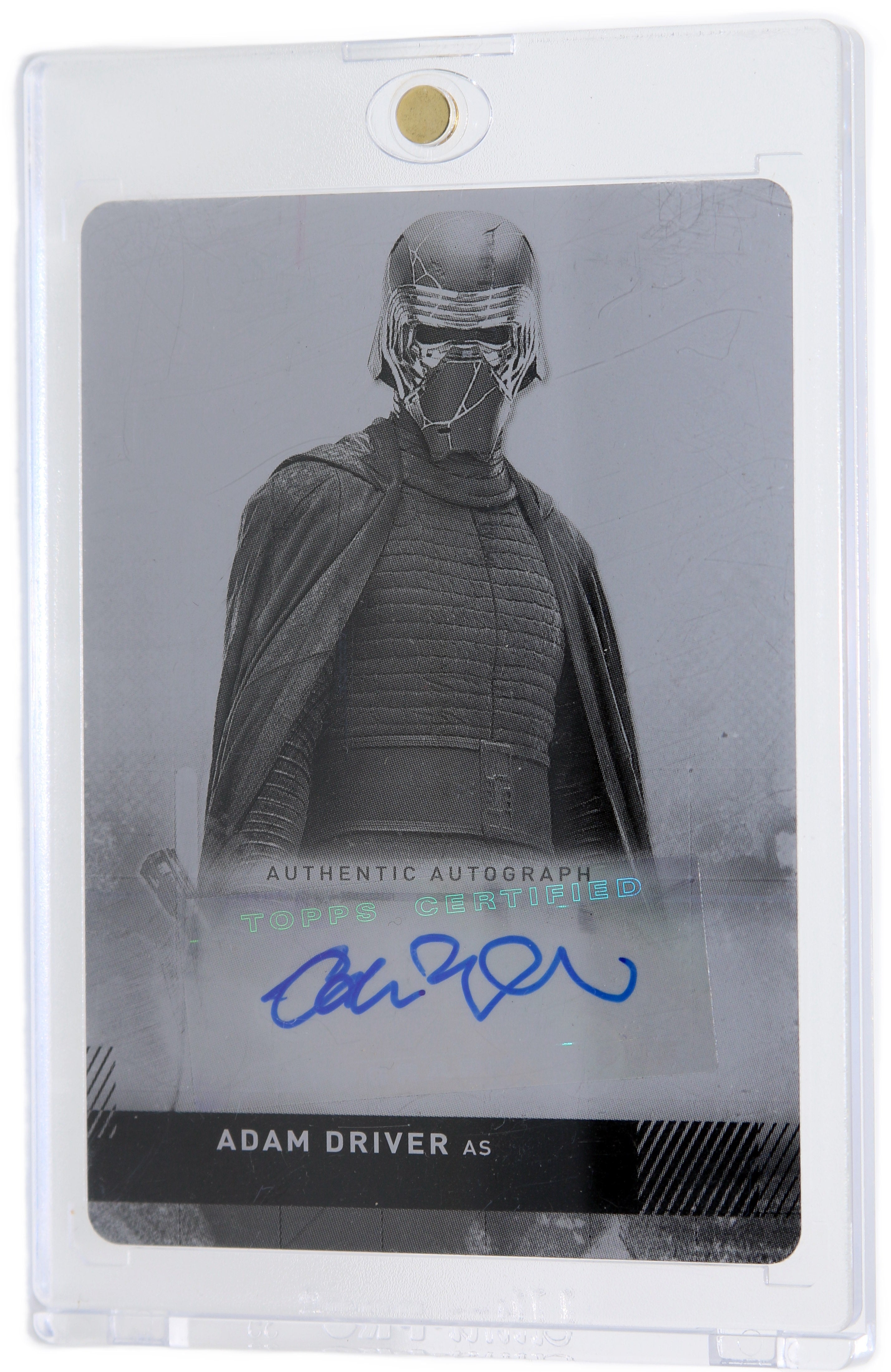 STAR WARS カイロレン　アダムドライバーサイン カード  topps スターウォーズ サインカード カイロレン （topps starwars