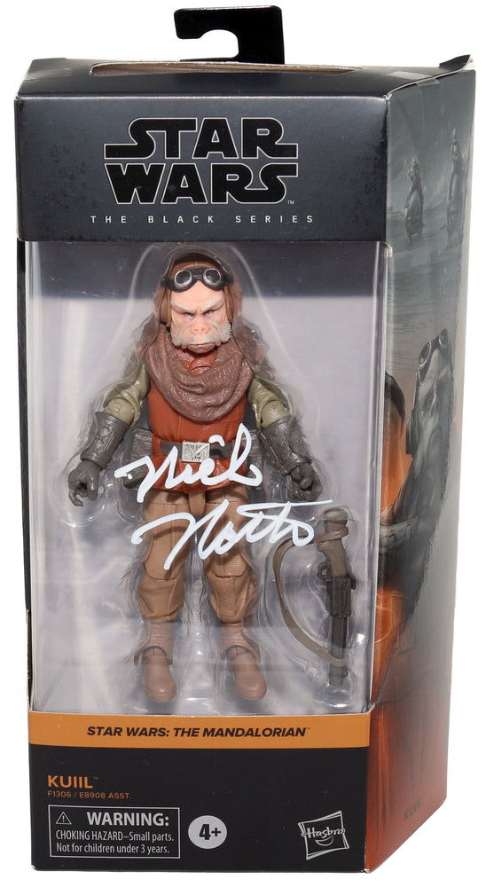 
                  
                    Nick Nolte as Kuiil from Star Wars: The Mandalorian Signed Black Series Figure
                  
                