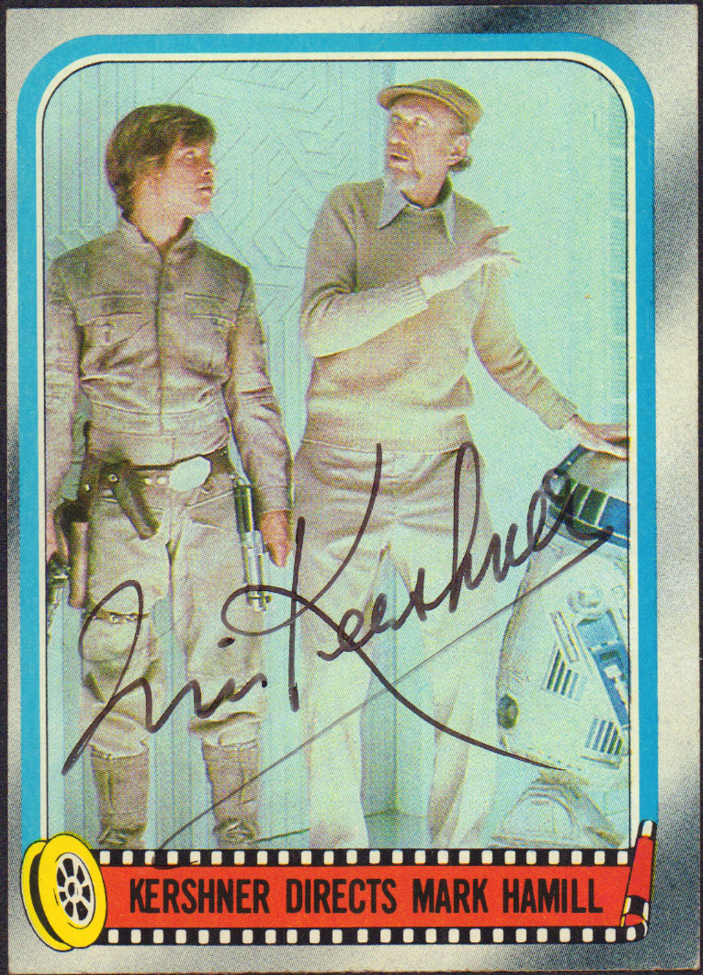 
                  
                    Star Wars: The Original Trilogy Topps Trading Cards 20pc LOT Signed by Harrison Ford, Carrie Fisher, Mark Hamill, Irvin Kershner, Baker, Mayhew, Daniels, & More
                  
                