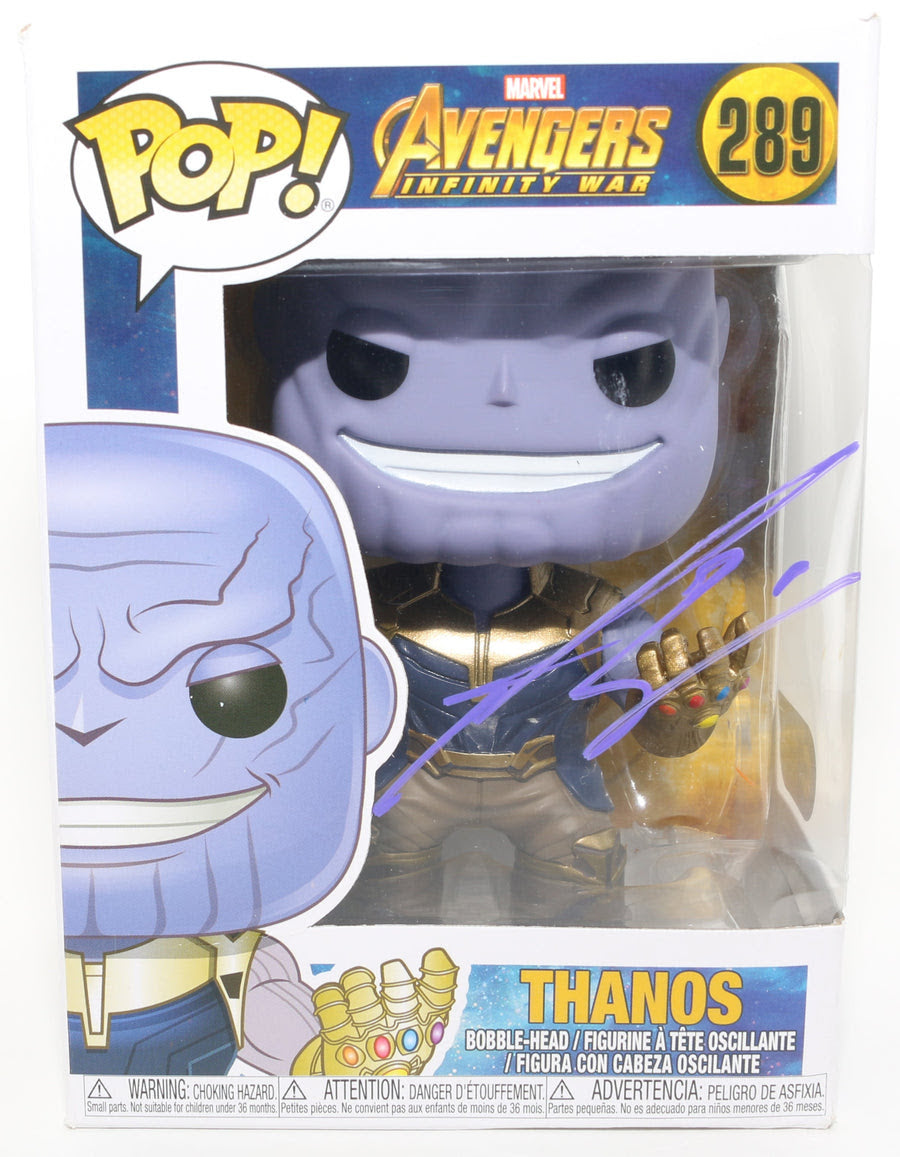 Josh Brolin as Thanos in Avengers: Infinity War Signed Funko POP! #289