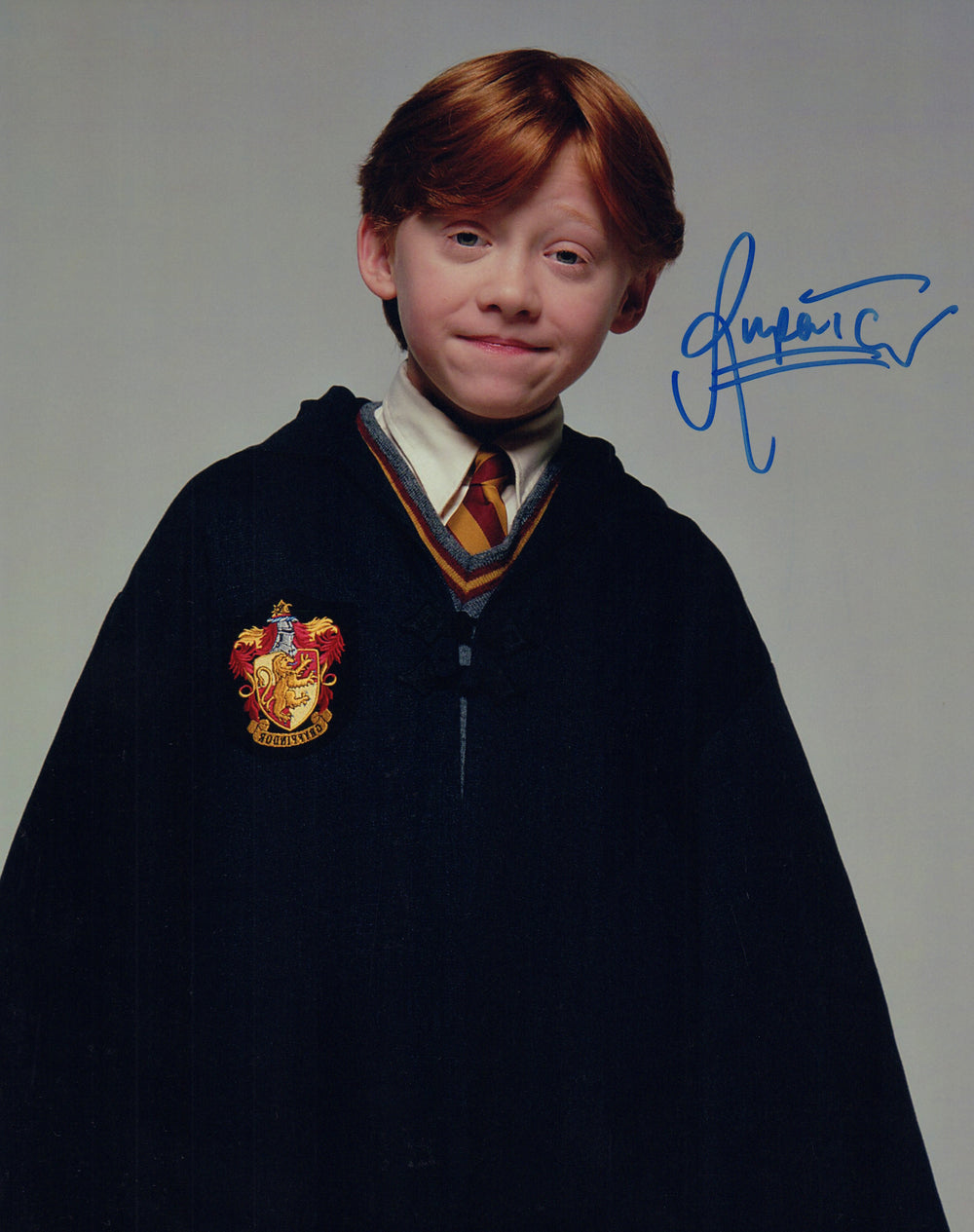 Rupert Grint as Ron Weasley from Harry Potter Signed 11x14 Photo