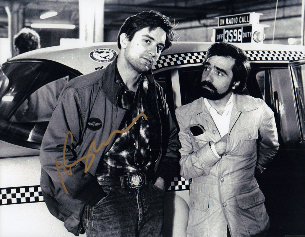 Martin Scorsese Director of Taxi Driver Signed 11x14 Photo