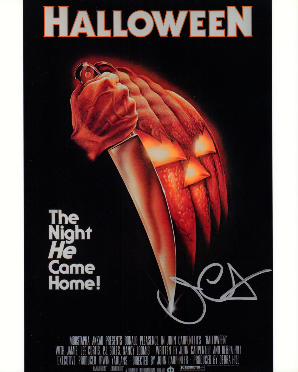 John Carpenter Director of Halloween Signed 8x10 Photo