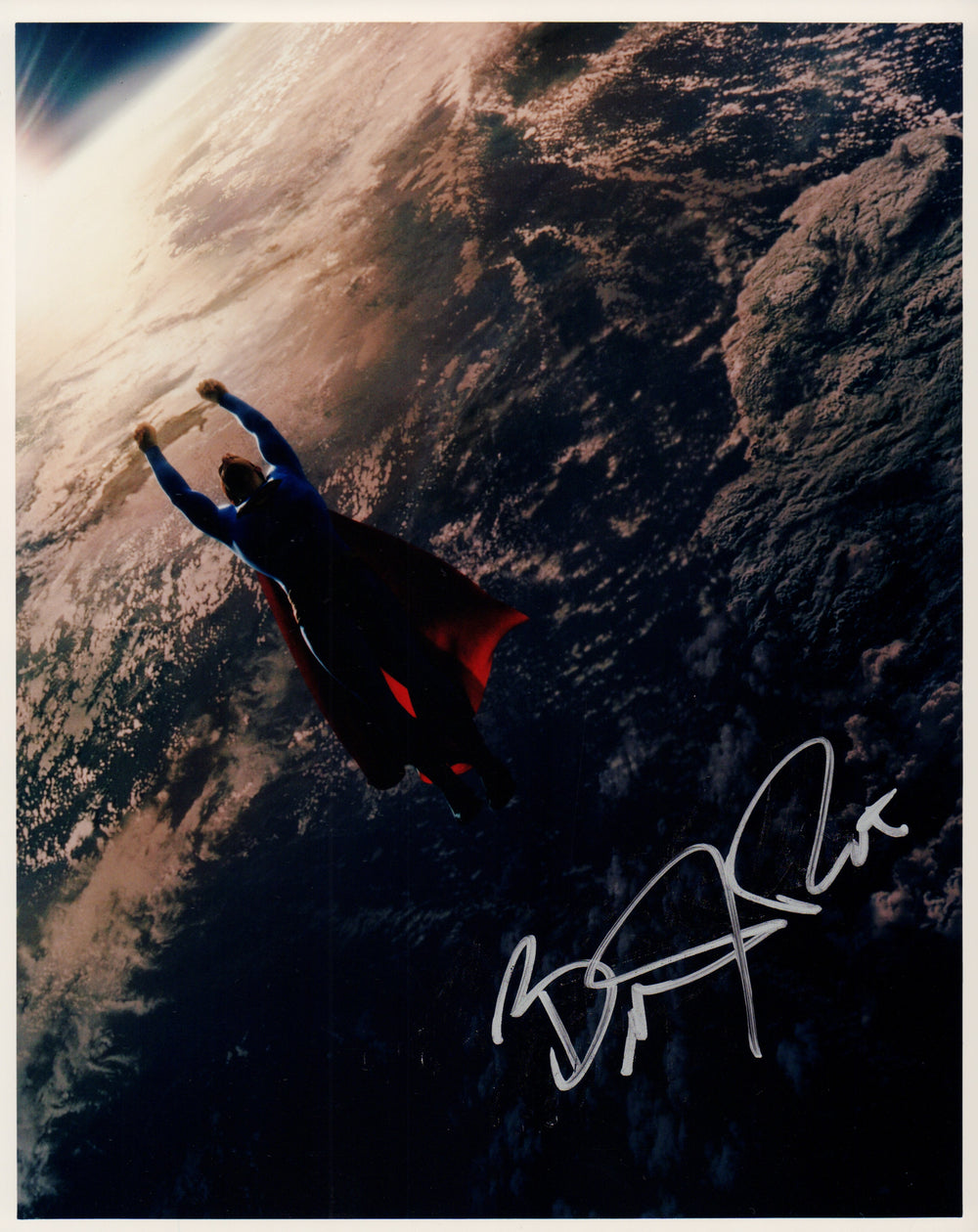 Brandon Routh as Superman in Superman Returns Signed 8x10 Photo