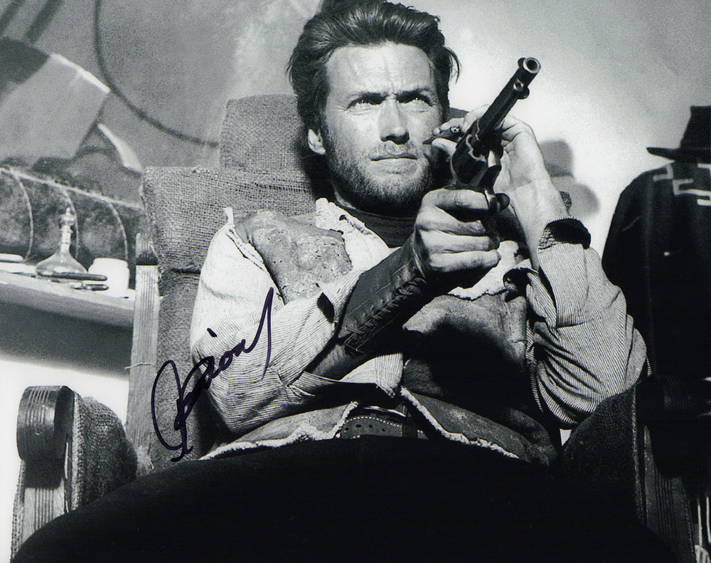 Clint Eastwood For a Few Dollars More Signed 11x14 Photo
