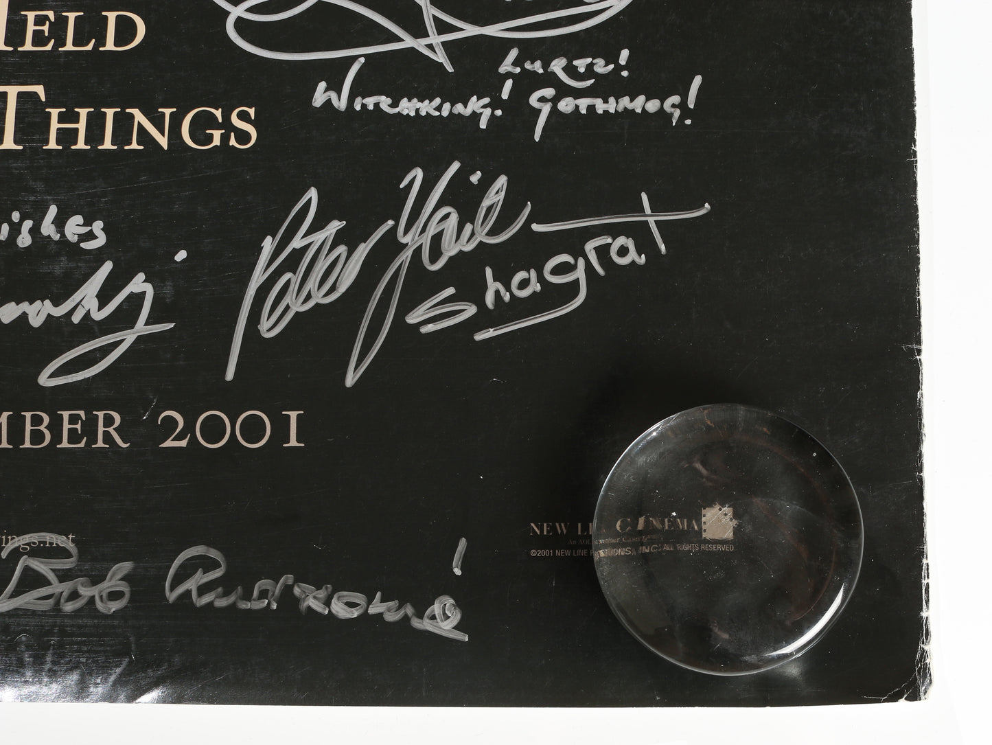 
                  
                    The Lord of the Rings Trilogy 27x40 Poster Signed by Viggo Mortensen, Ian McKellen, Christopher Lee, Hugo Weaving, Sean Bean, Cate Blanchett, Elijah Wood, Sean Astin, Billy Boyd, Dom Monaghan, John Rhys Davies, Andy Serkis, Karl Urban, Miranda Otto, +25!
                  
                