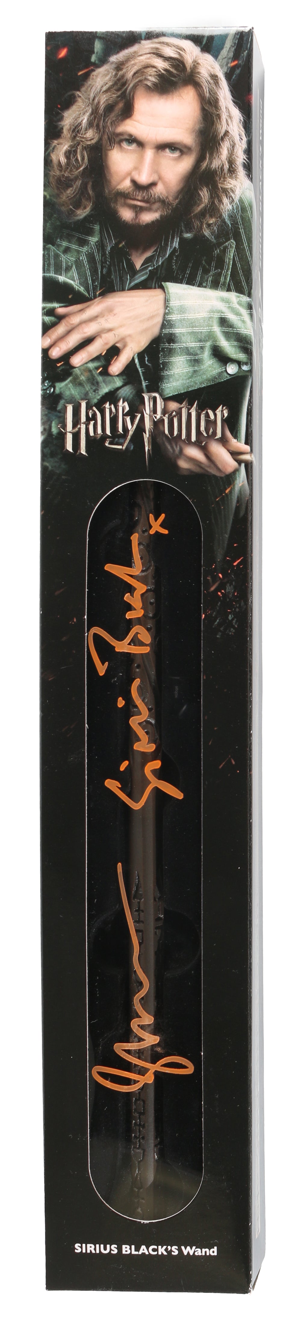 Gary Oldman as Sirius Black in Harry Potter & the Order of the Phoenix Signed Prop Replica Wand with Character Name