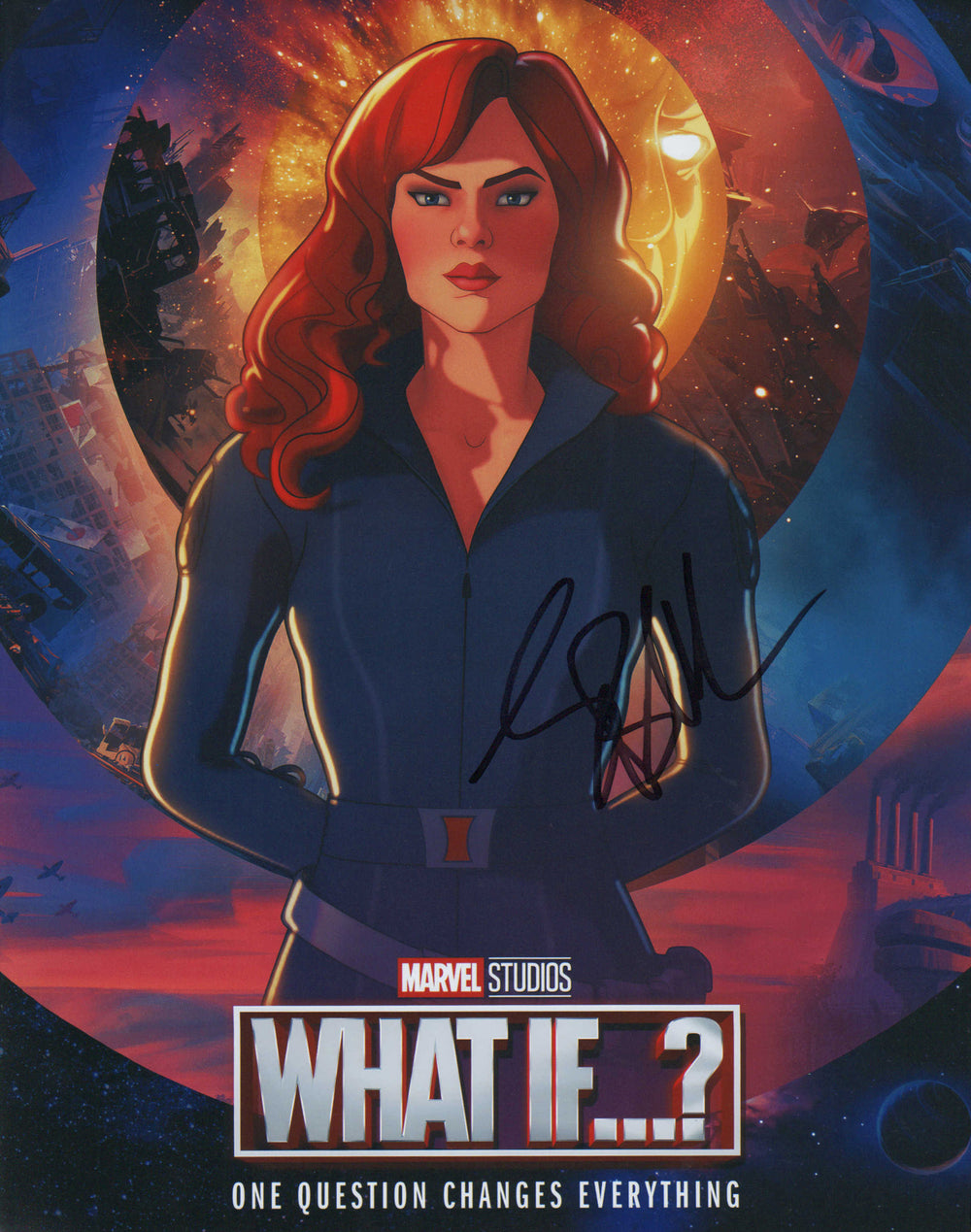 Lake Bell as Black Widow in What If...? Signed 11x14 Photo