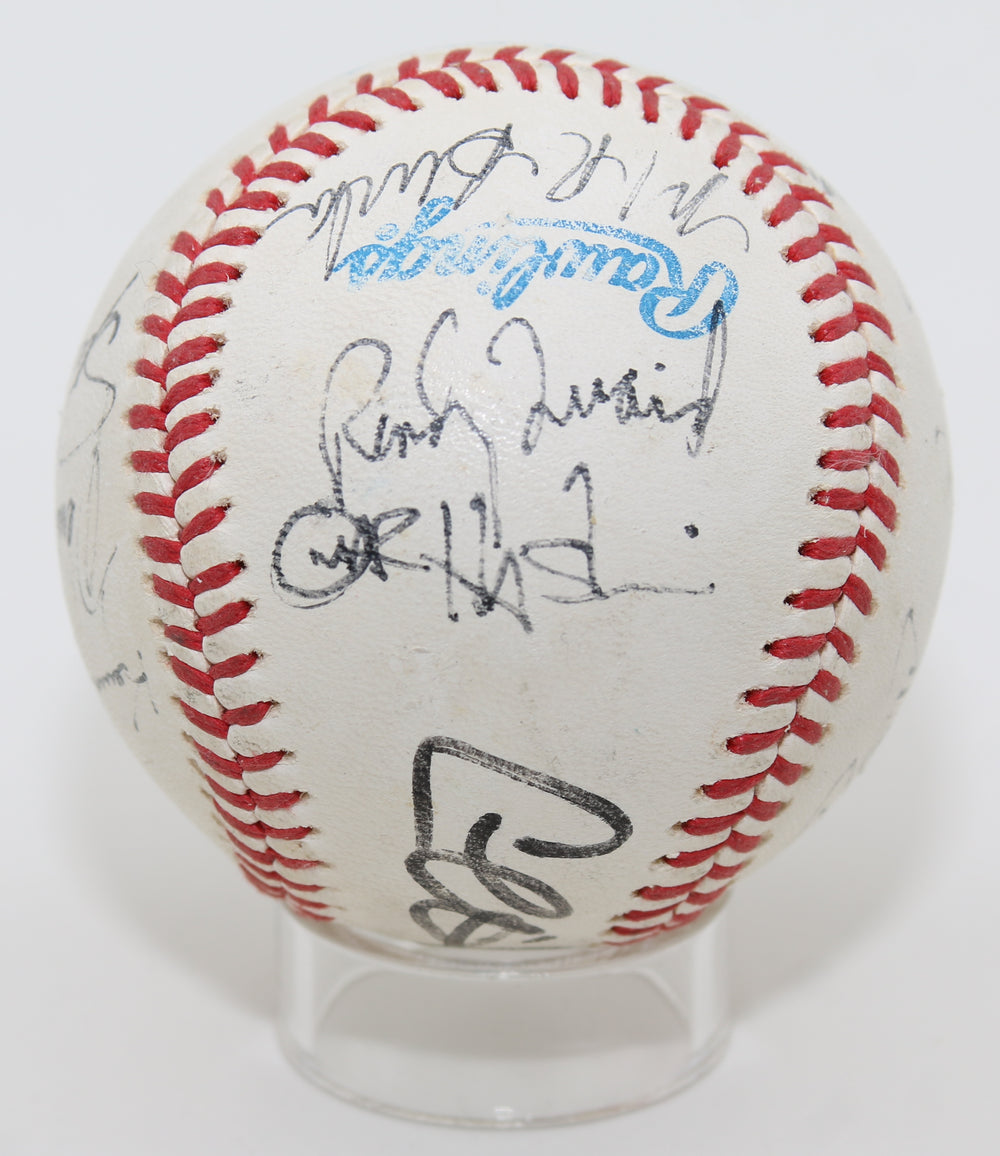 Charlie Sheen, Tom Berenger & Corbin Bernsen Major League 2 Autograp –  Latitude Sports Marketing