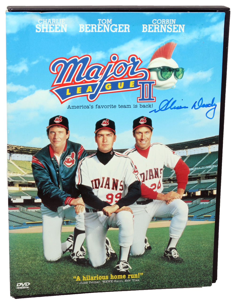 Major League II DVD - 1994 Signed by Alison Doody