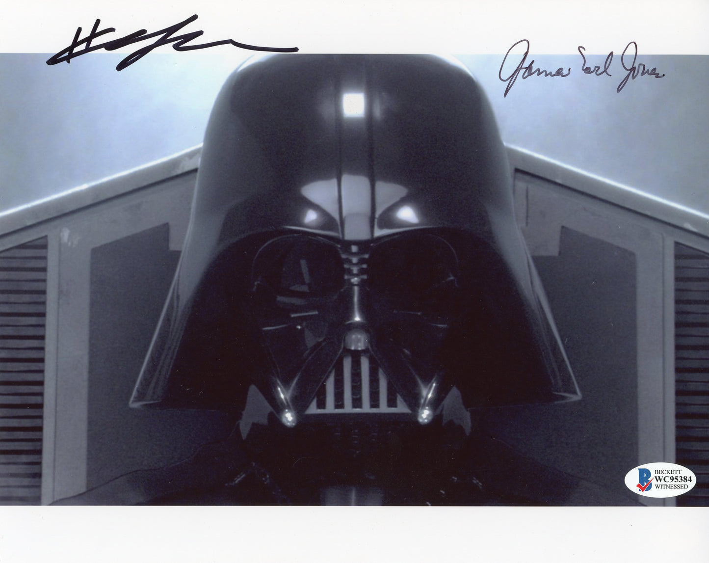 
                  
                    James Earl Jones & Hayden Christensen Darth Vader Star Wars Signed 8x10 Photo
                  
                